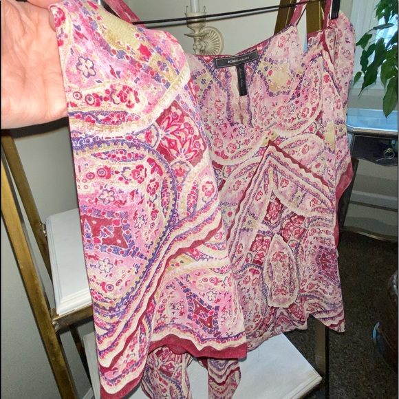 Beautiful Boho Multi Layered BCBG size S Top - Picture 3 of 5